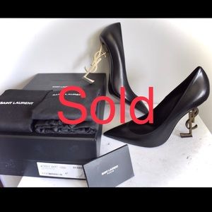 ❤️SOLD❤️ Saint Laurent YSL Black Gold Opyum 41